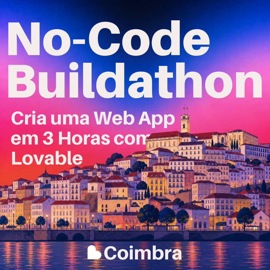 No-Code Buildathon: Cria uma Web App em 3 Horas com Lovable cover